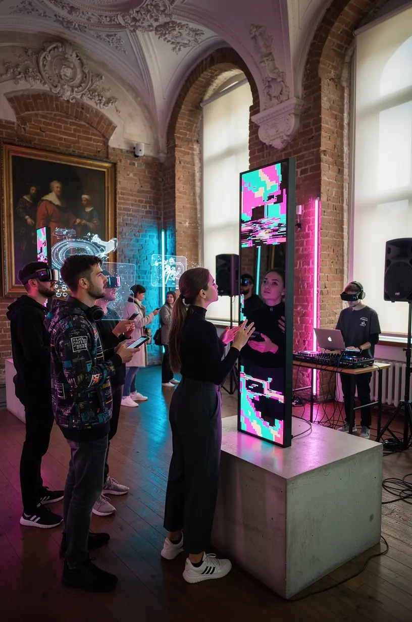 Evaluating success metrics for art exhibitions