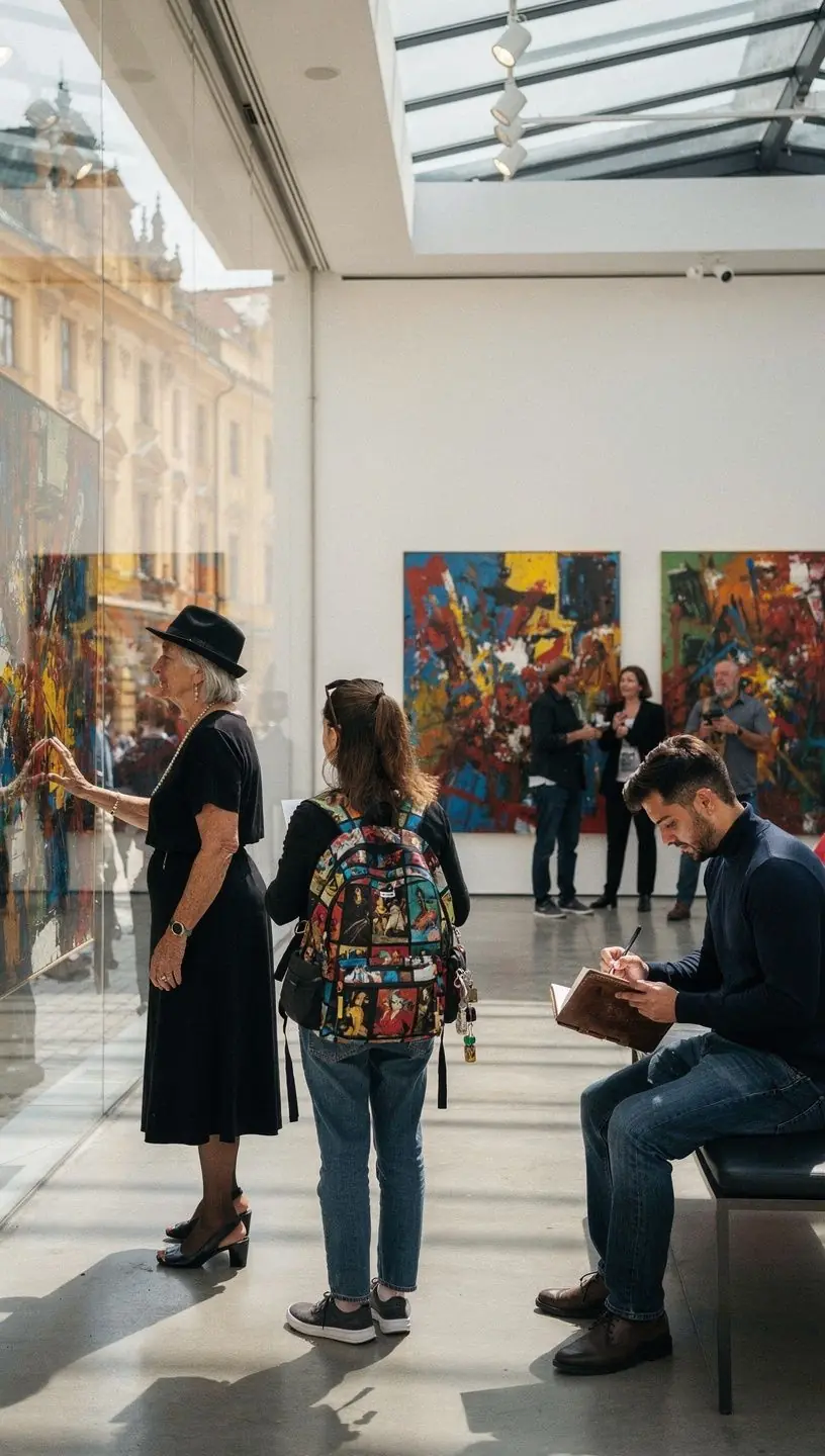 Urban development influenced by cultural events and art exhibitions